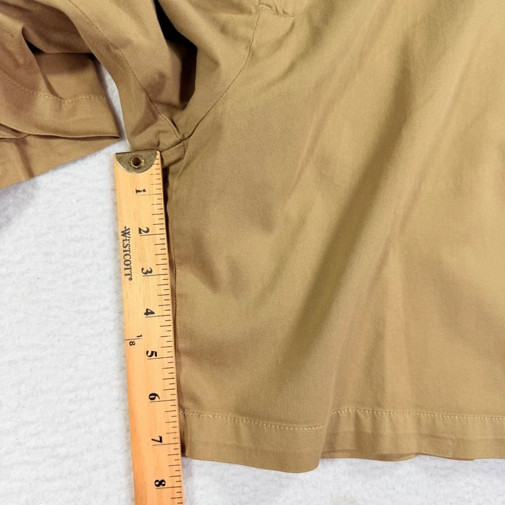 Tommy Bahama Boracay Chino Shorts Mens‎ 42 Tan Khaki Stretch Pima Cotton Blend